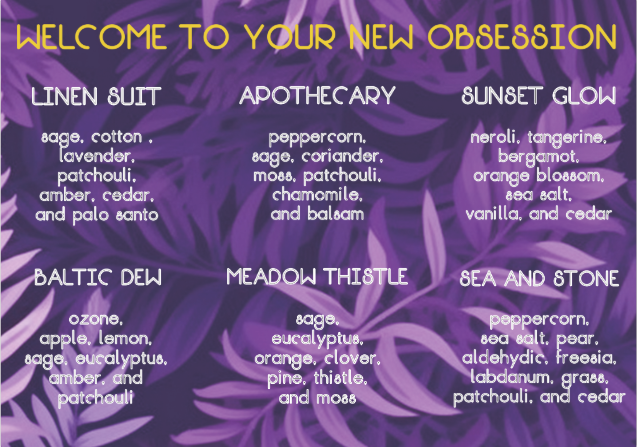 Spring 2025 Candle Sampler