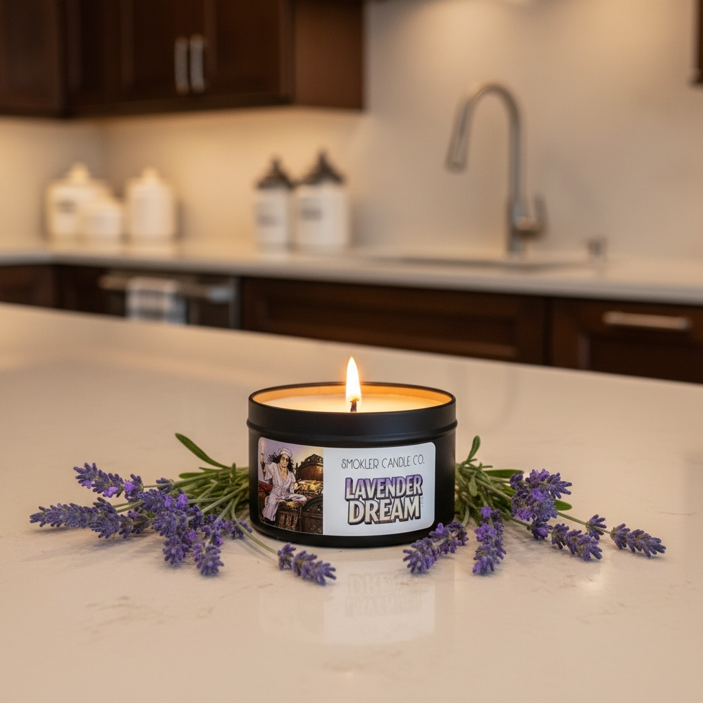 Lavender Dream - 7 oz Soy Candle with Essential Oils