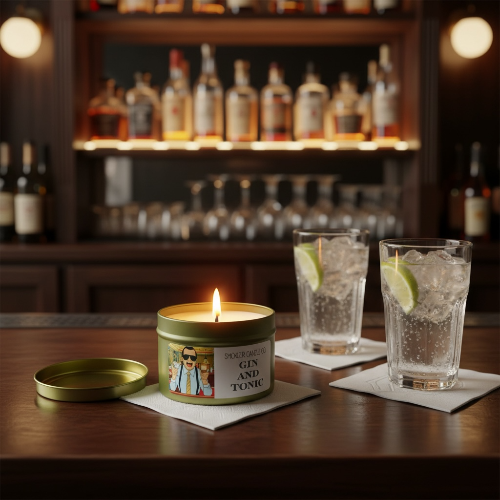 Gin & Tonic - 7 oz Soy Candle