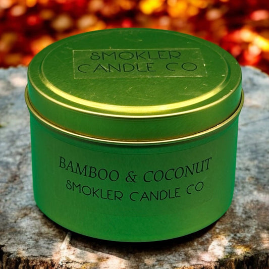 Bamboo + Coconut - 7 oz Soy Candle
