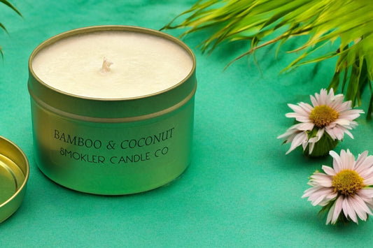 Bamboo + Coconut - 7 oz Soy Candle