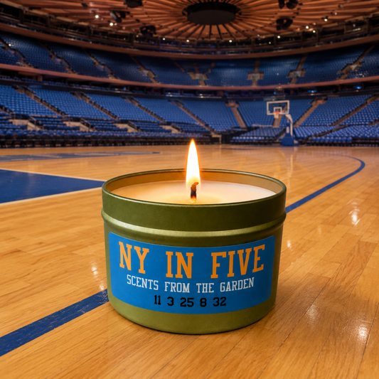 NY IN FIVE - SCENTS FROM THE GARDEN - 7 oz Soy Wax Candle PRE ORDER